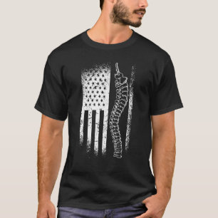 Camiseta Espina de bandera estadounidense