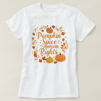 Camiseta Espina de calabaza caprichosa de gráfico de derech
