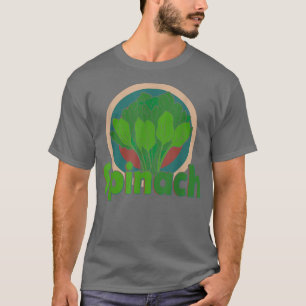 Camiseta Espinacas Diseño Vegan Power Vegan Outfit Spinach