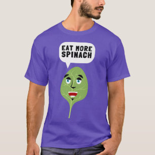 Camiseta Espinacas Orgánicas Del Bebé Y Vegetariano De Kale