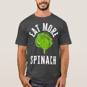 Camiseta Espinacas Orgánicas Del Bebé Y Vegetariano De Kale