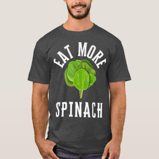Camiseta Espinacas Orgánicas Del Bebé Y Vegetariano De Kale
