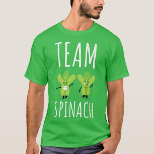 Camiseta Espinacas Orgánicas Del Bebé Y Vegetariano De Kale