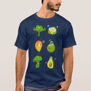 Camiseta Espinacas Orgánicas Del Bebé Y Vegetariano De Kale