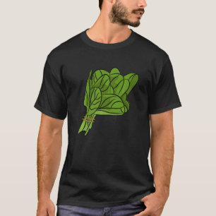 Camiseta Espinach Lazy Halloween Vegetable Vegan Vegetable 