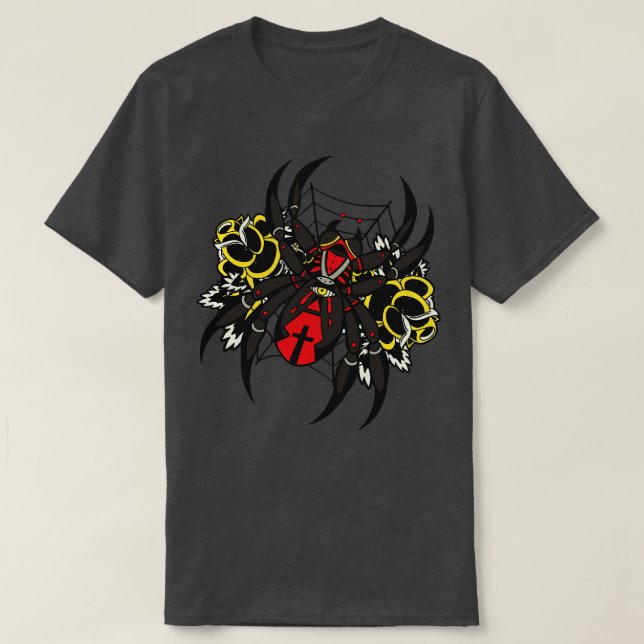 Camiseta Espinosa araña (Diseño del anverso)