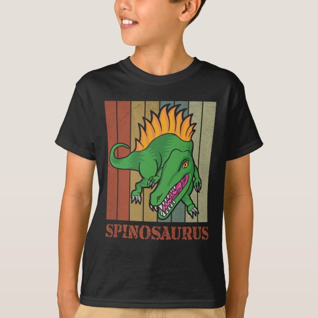 Camiseta Espinosaurio dinosaurio (Anverso)