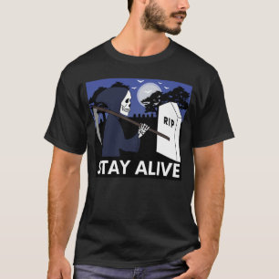 Camiseta Espinoso esqueleto de muerte