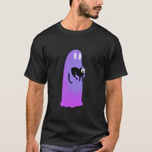 Camiseta Espinoso fantasma sostiene la espeluznante y linda