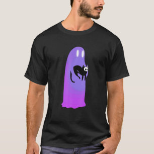 Camiseta Espinoso fantasma sostiene la espeluznante y linda