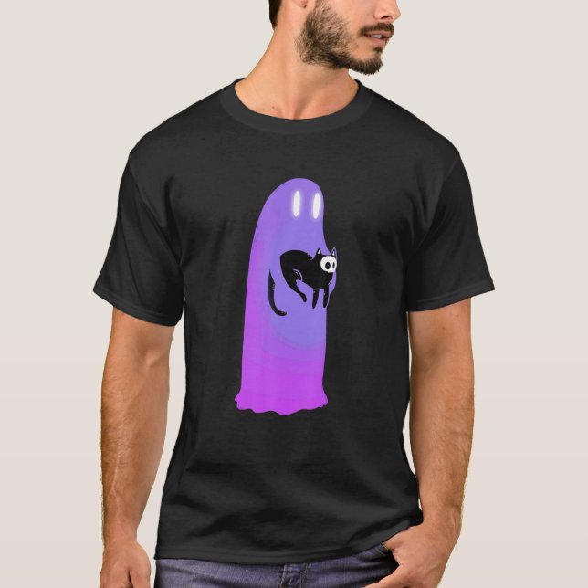 Camiseta Espinoso fantasma sostiene la espeluznante y linda (Anverso)