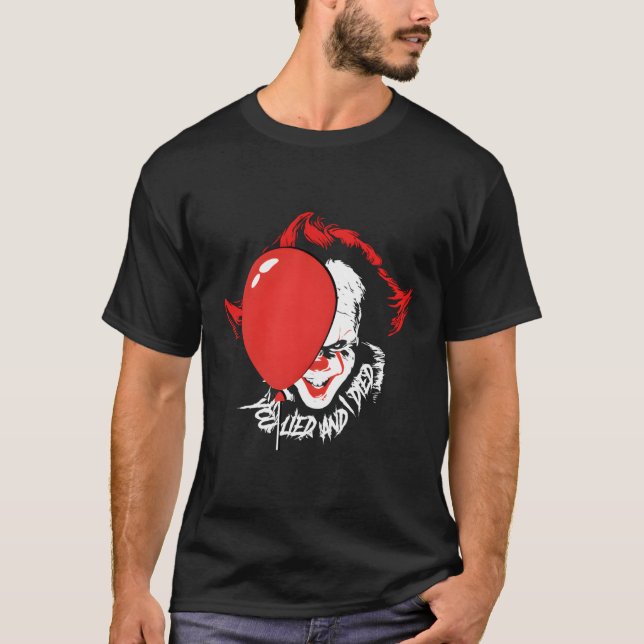 Camiseta Espinoso Payaso Con Un Globo Rojo Que Mentiste (Anverso)