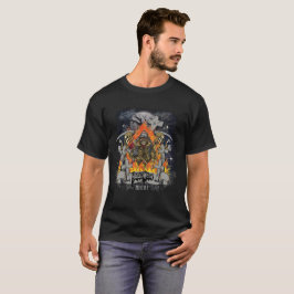 Camiseta Espinoso Skeleton En Halloween De Noche