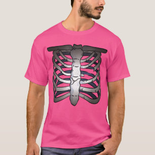 Camiseta Espinosos huesos de cráneo 