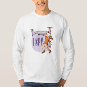 Camiseta Espío para pilotos de drones y niños drones