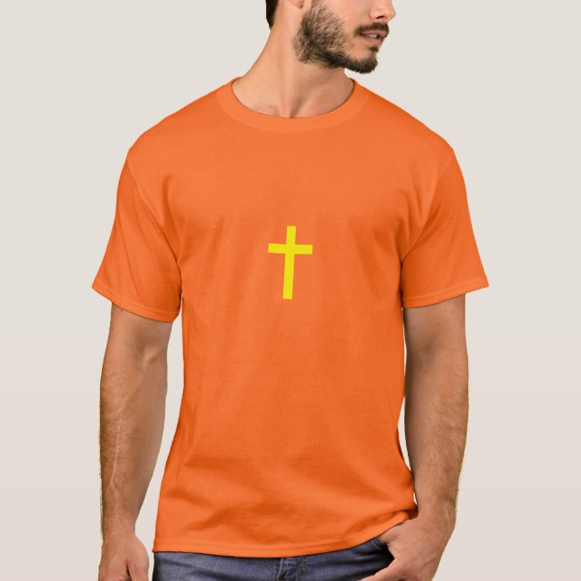 CAMISETA ESPIRAL "CRUZADO" CRISTIANO DEL TEÑIDO ANUDADO (Anverso)