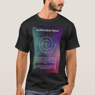 Camiseta Espiral de Archimedean