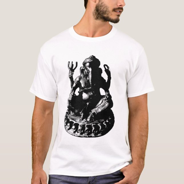 Camiseta Espiral de Ganesha (Anverso)