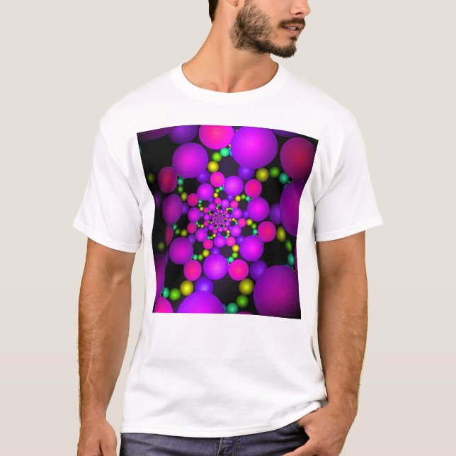 Camiseta Espiral de la burbuja (Anverso)