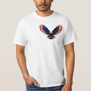 Camiseta Espiral de la Visión Americana – Águila Patriótica