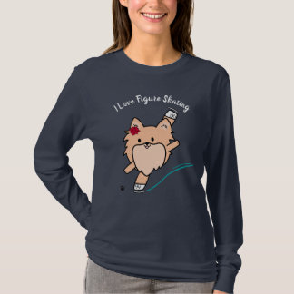 Camiseta Espiral De Patinaje De Figura Cuta