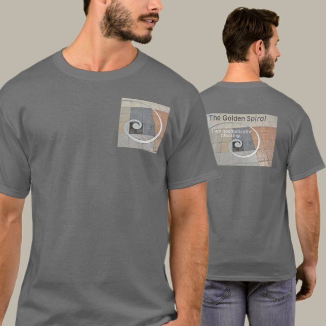 Camiseta Espiral dorada (Subido por el creador)