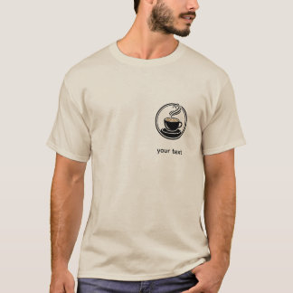 Camiseta Espiral Dorada en la Oscuridad – Diseño Minimalist