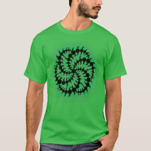 Camiseta Espiral fractal