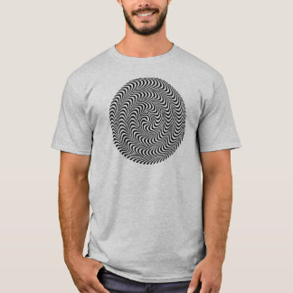 Camiseta Espiral óptico plausible del bloque
