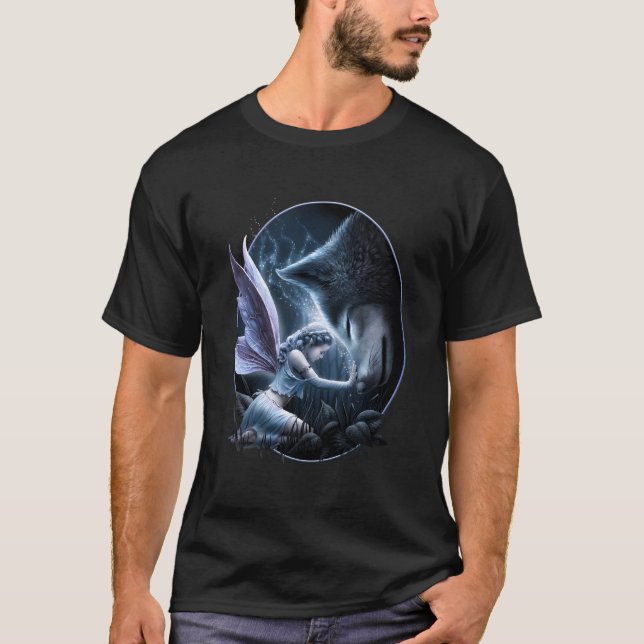 Camiseta Espiral Original Sacro Bond Fairy and Wolf (Anverso)
