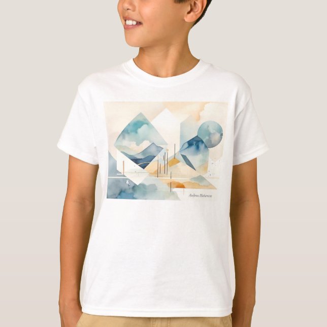 Camiseta Espíritu abstracto (Anverso)