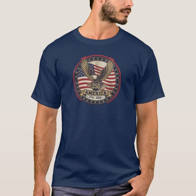 Camiseta espíritu americano 250  (Anverso)