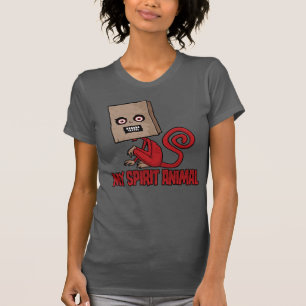 Camiseta Espíritu Animal del Mono Enmascarado Maniático