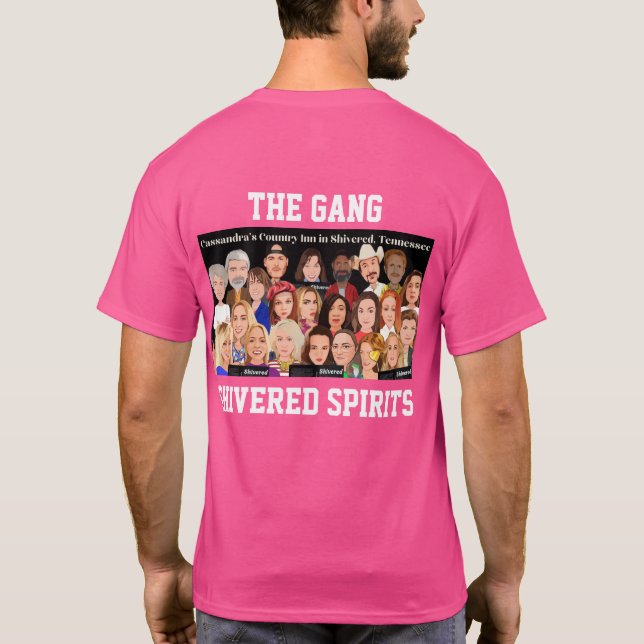 Camiseta Espíritu asustado (Reverso)