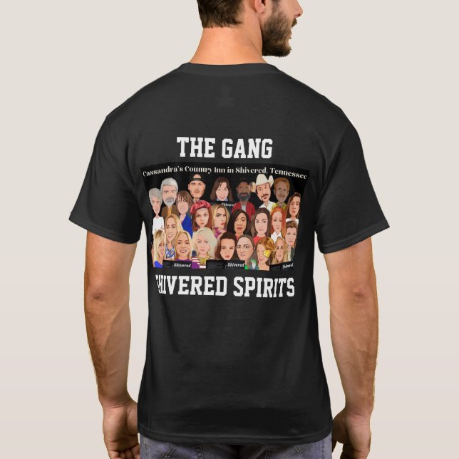 Camiseta Espíritu asustado (Reverso)