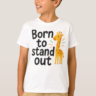 Camiseta Espíritu audaz: Nacido para sobresalir