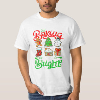 Camiseta Espíritu Brillante Donut Navidad