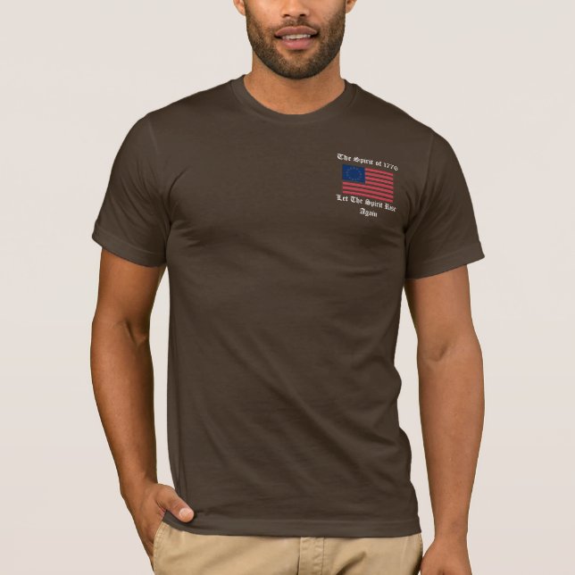 Camiseta Espíritu de 1776 (Anverso)