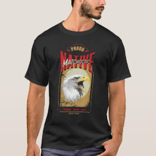 Camiseta Espíritu de águila nativa machista estadounidense
