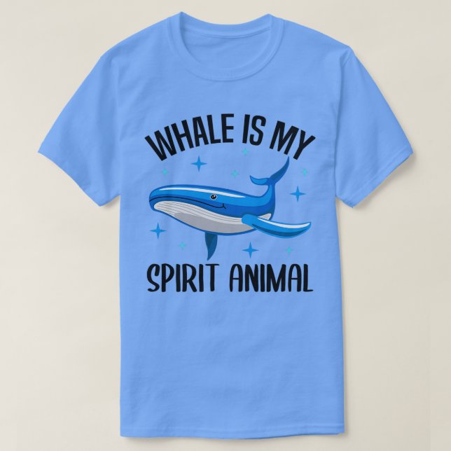 Camiseta Espíritu de ballena Animales de mar animal Gracios (Diseño del anverso)