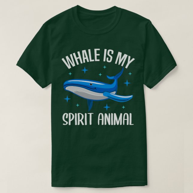 Camiseta Espíritu de ballena Animales de mar animal Gracios (Diseño del anverso)