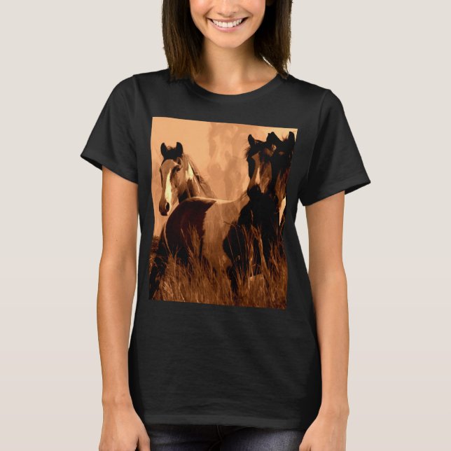 Camiseta Espíritu de caballo (Anverso)