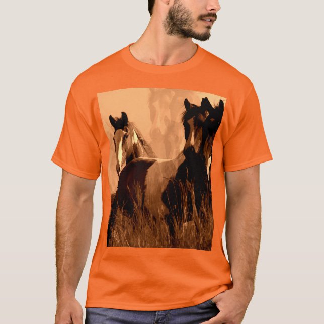 Camiseta Espíritu de caballo (Anverso)