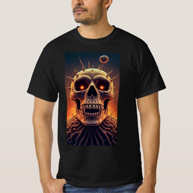 Camiseta Espíritu de calavera (Anverso)