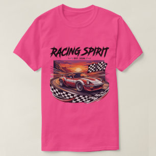 Camiseta Espíritu de carreras Auto deportivo vintage deriva