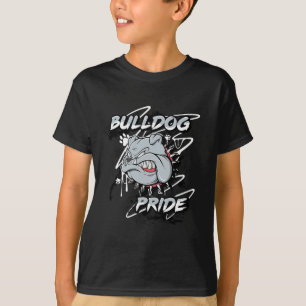Camiseta Espíritu de escuela de fidelidad del orgullo Bulld
