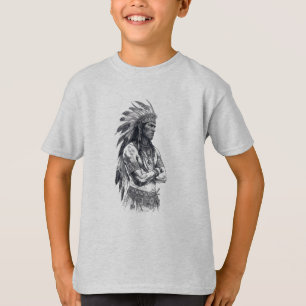Camiseta Espíritu de guerrero nativo