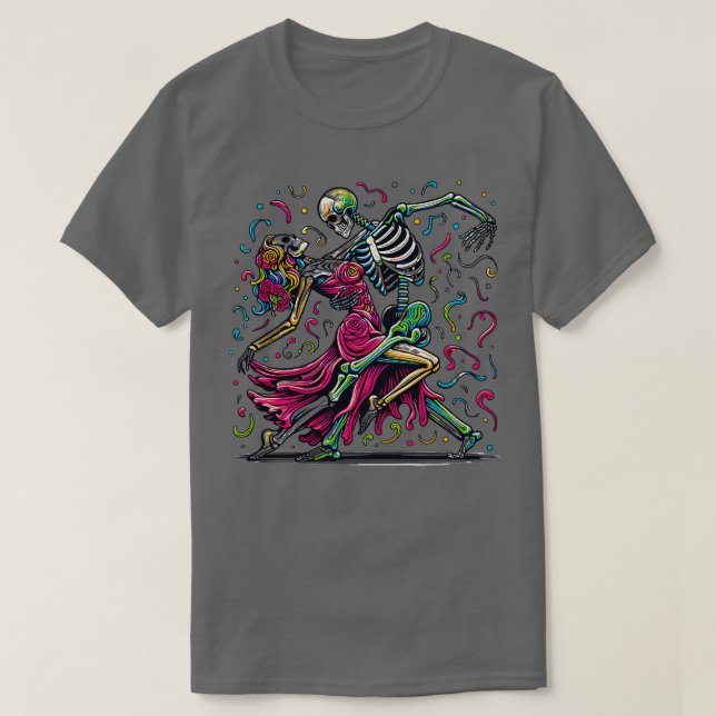 Camiseta Espíritu de Halloween con nuestro espeluznante y l (Diseño del anverso)