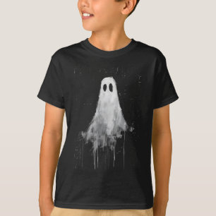 Camiseta Espíritu de horror fantasma asustado miedo Gótico 