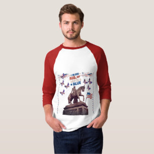 Camiseta Espíritu de Independencia rojo